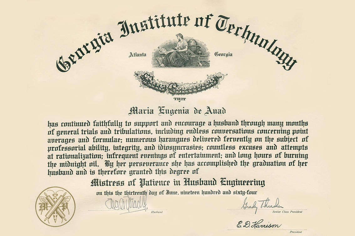 Four Tech grads from four different countries reunite in Atlanta for